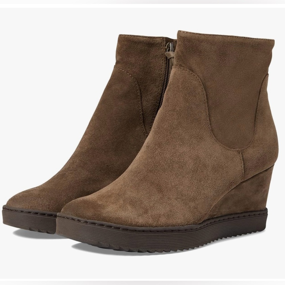 New Sofft Shary Waterproof Wedge Bootie Women 9M